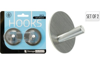 PERCHA METAL EXCELLENTH 1 GANCHO (BLISTER 2UDS.)