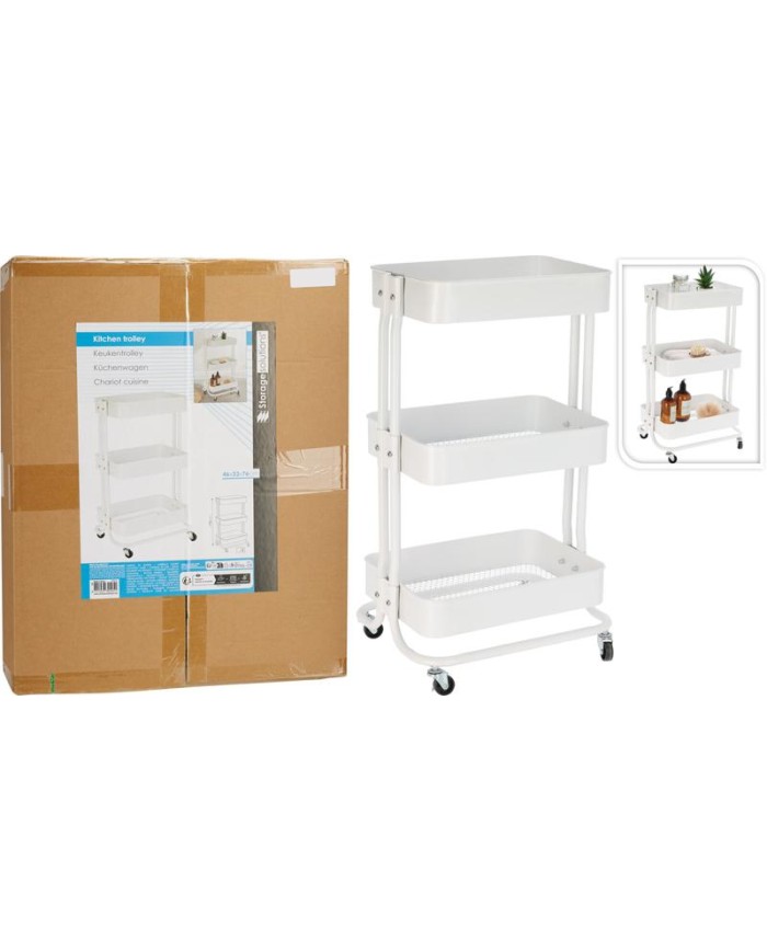 CARRITO COCINA KOOP 70X31X85CM.