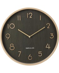 RELOJ PARED KOOP MADERA VETADA 38'5CMS. NB1200900