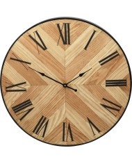 RELOJ PARED KOOP WENGUE 38X5CMS. HZ1601310