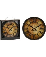 RELOJ PARED WALLCLOCK MADERA 30CMS. 837362330