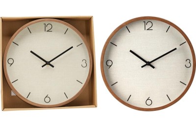 RELOJ PARED WALLCLOCK MADERA 30CMS. 837362330