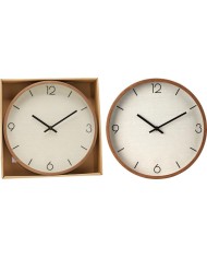 RELOJ PARED WALLCLOCK MADERA 30CMS. 837362330