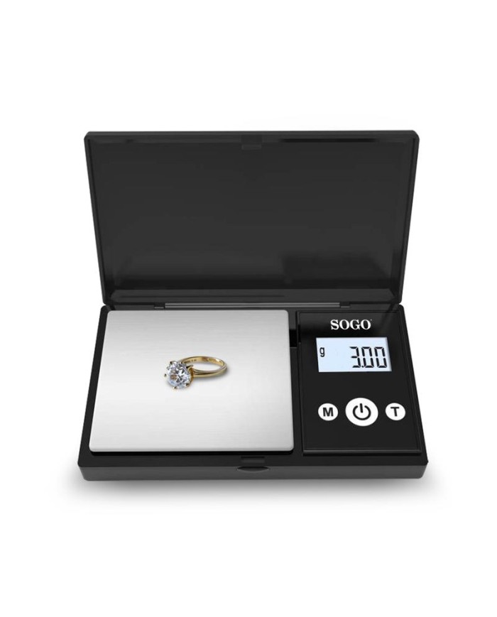 MINI BALANZA DIGITAL DE GRAN PRECISION SOGO 200GRS. BAP-SS-3996