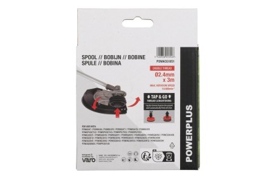 CARRETE HILO DESBROZADORA POWERPLUS 3MTS. POWACG1051