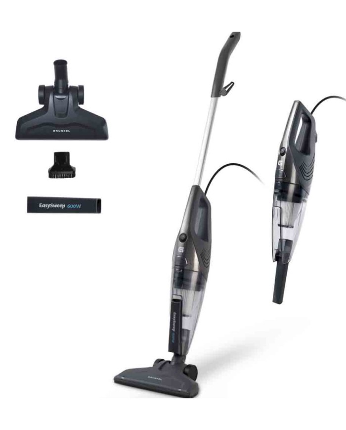 ASPIRADOR ESCOBA GRUNKEL 600W. 16KPA CABLE DE 5,5METROS. ASP-EASY