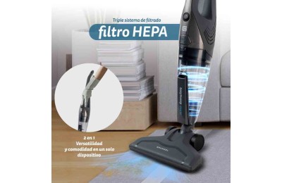 ASPIRADOR ESCOBA GRUNKEL 600W. 16KPA CABLE DE 5,5METROS. ASP-EASY