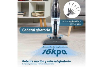 ASPIRADOR ESCOBA GRUNKEL 600W. 16KPA CABLE DE 5,5METROS. ASP-EASY