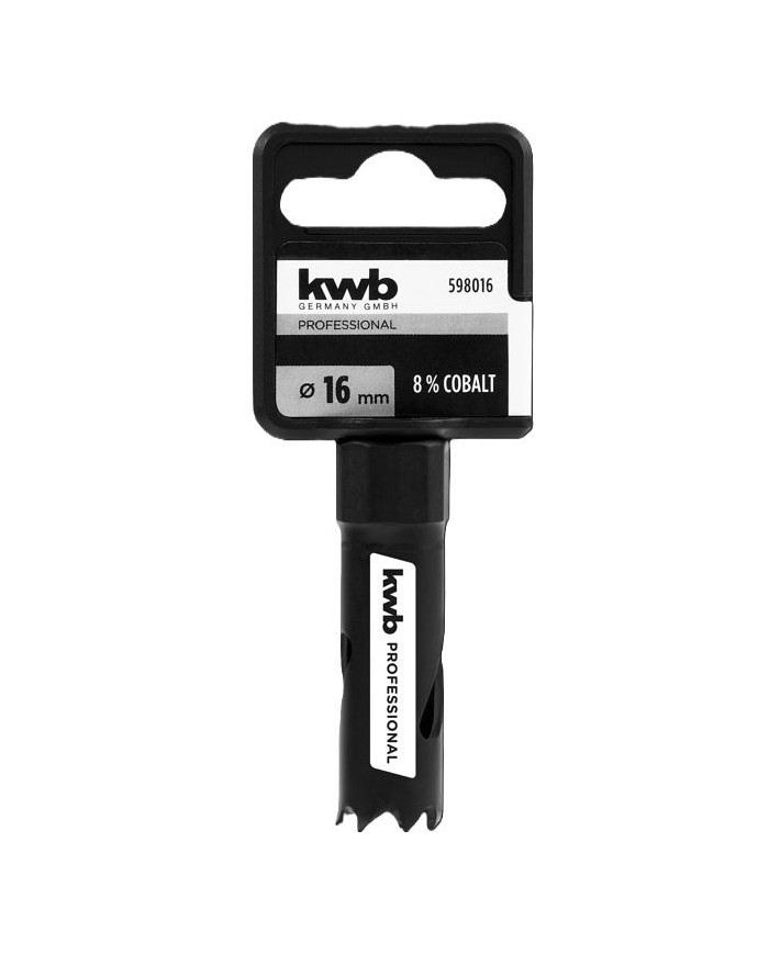 BROCA CORONA BIMETAL KWB HSS-CO 16MM.