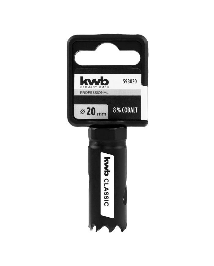 BROCA CORONA BIMETAL KWB HSS-CO 20MM.