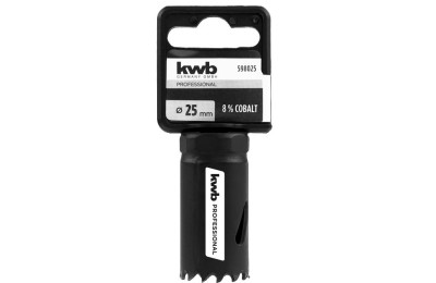 BROCA CORONA BIMETAL KWB HSS-CO 25MM.