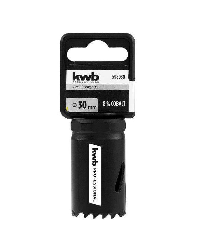 BROCA CORONA BIMETAL KWB HSS-CO 30MM.