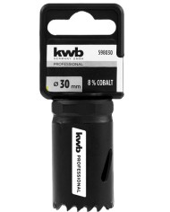 BROCA CORONA BIMETAL KWB HSS-CO 30MM.