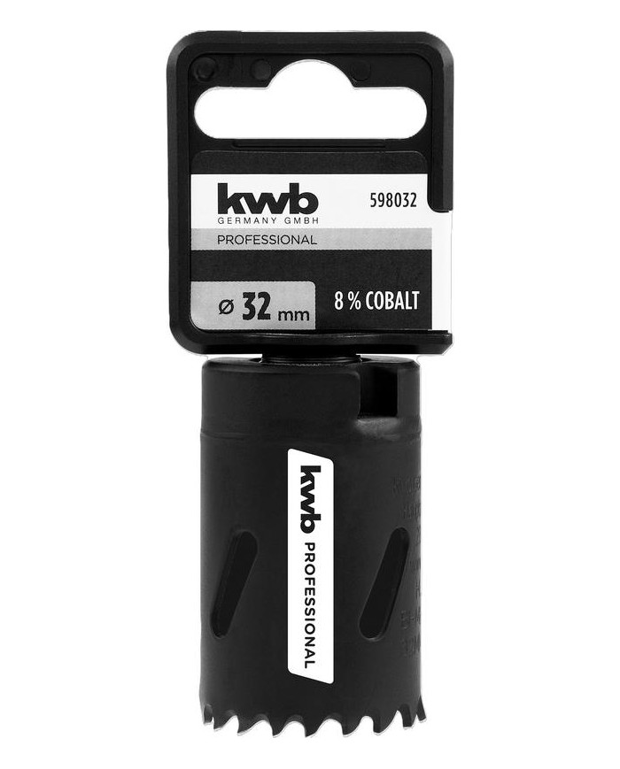BROCA CORONA BIMETAL KWB HSS-CO 32MM.