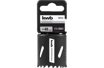 BROCA CORONA BIMETAL KWB HSS-CO 40MM.