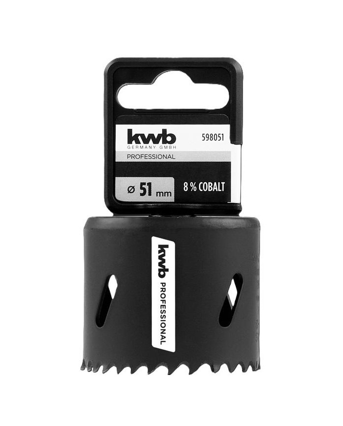 BROCA CORONA BIMETAL KWB HSS-CO 51MM.
