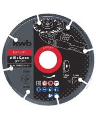 DISCO C/INOX KWB 125X1'0MM.