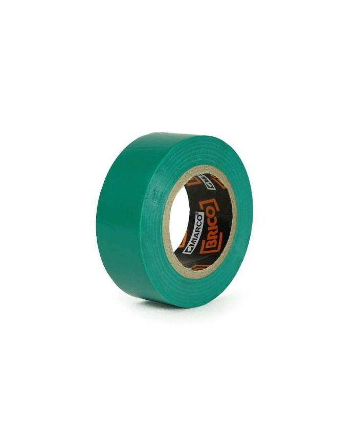 CINTA AISLANTE MIARCO 19X10 VERDE (10U) 10775