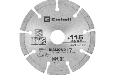 KIT DISCOS DIAMANTE SEGMENTADO Y CONTINUO EINHELL 115MM. 49797060