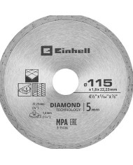 KIT DISCOS DIAMANTE SEGMENTADO Y CONTINUO EINHELL 115MM. 49797060