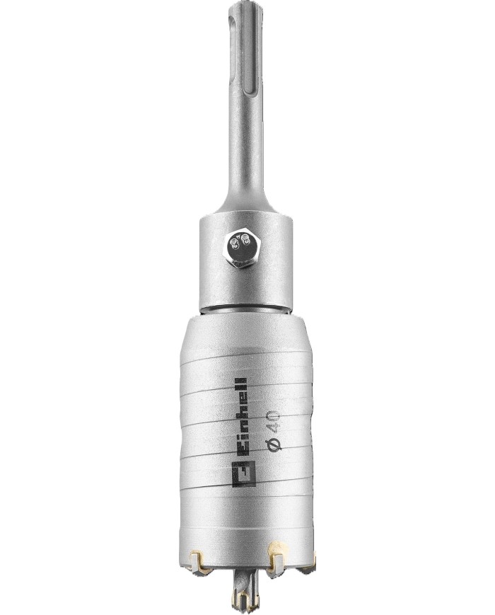 BROCA CORONA HORMIGON C/EJE KWB SD+40MM