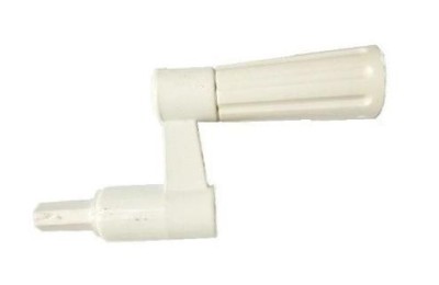 MANIVELA TORNO PERSIANA BLANCA CORTA PREMIUM HEX6 BLANCO 70090189