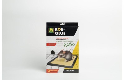 TRAMPA ADHESIVA MASSO RATAS PLASTICO (2UDS.) 231556