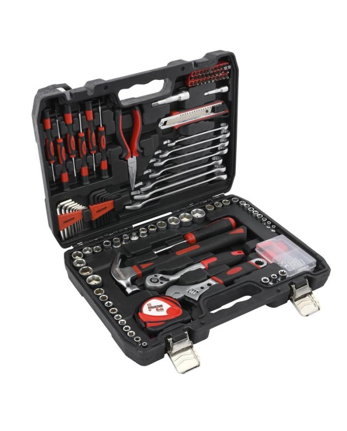 MALETIN HERRAMIENTAS MIXTAS KREATOR 148UNID KRTH10004