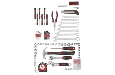 MALETIN HERRAMIENTAS MIXTAS KREATOR 148UNID KRTH10004