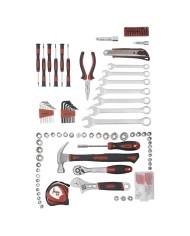 MALETIN HERRAMIENTAS MIXTAS KREATOR 148UNID KRTH10004