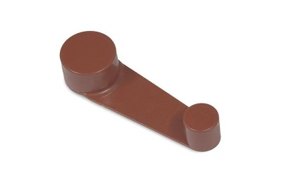 TOPE RETENEDOR BRINOX GIRATORIO PLASTICO MARRON  B78350M