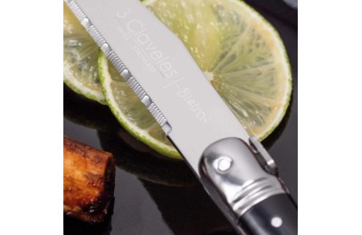 CUCHILLO CHULETERO 3CLAVEL. BISTRO SET 4 UNIDADES     01481