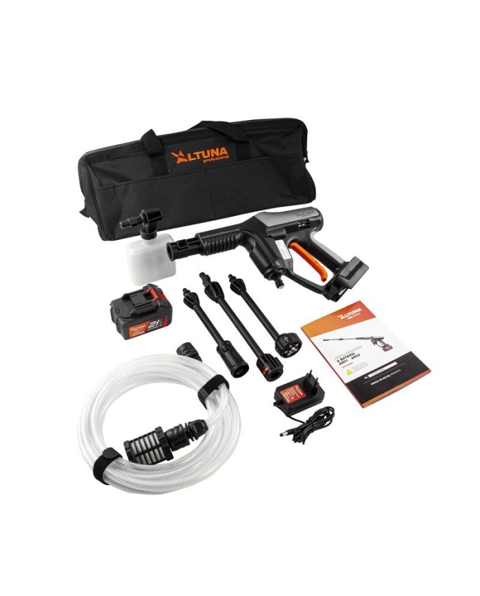 HIDROLIMPIADORA ALTUNA BATERIA 21V. 4.0AH 40BAR AH01