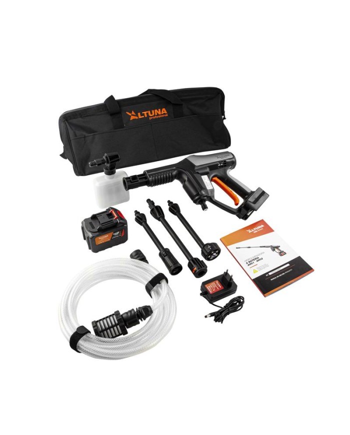 HIDROLIMPIADORA ALTUNA BATERIA 42V. 4.0AH 55BAR AH02