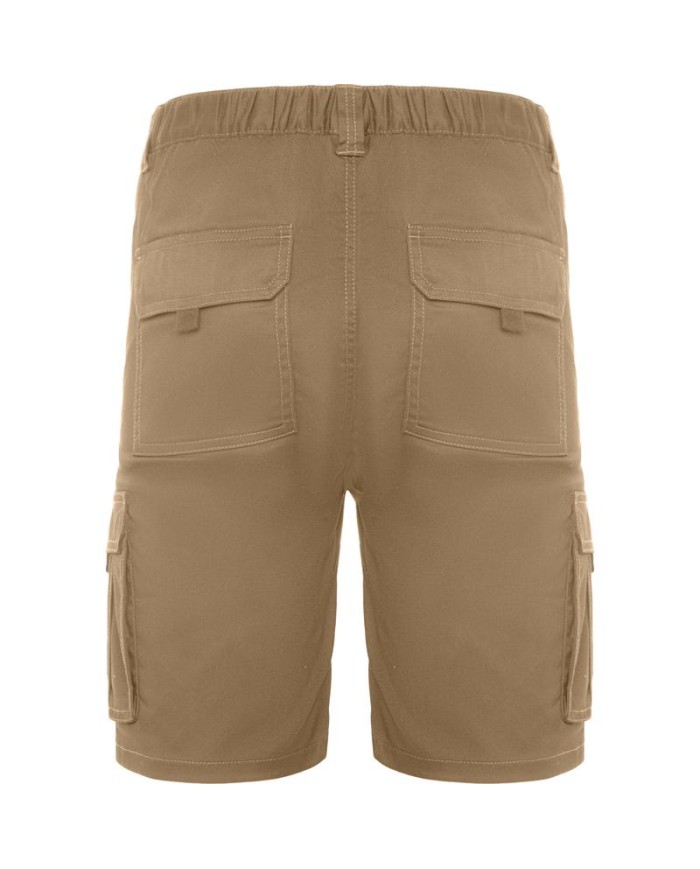 BERMUDAS POLIESTER/ALGODON ROLY MODELO VITARA CAMEL TALLA-L BE84000385