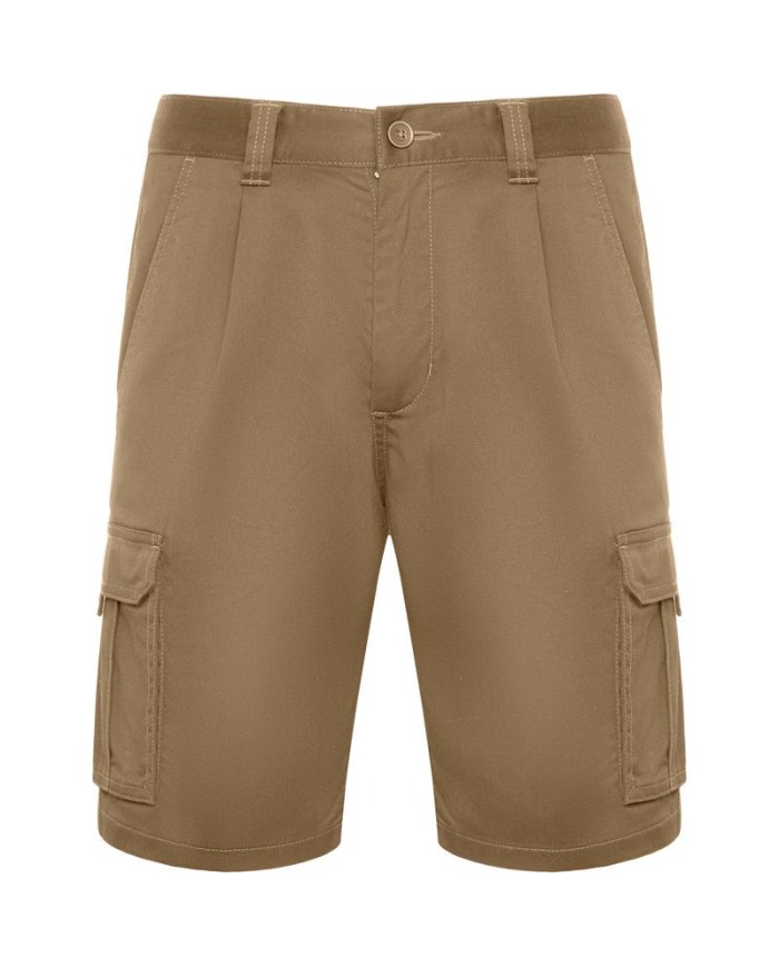 BERMUDAS POLIESTER/ALGODON ROLY MODELO VITARA CAMEL TALLA-XXL BE84000585