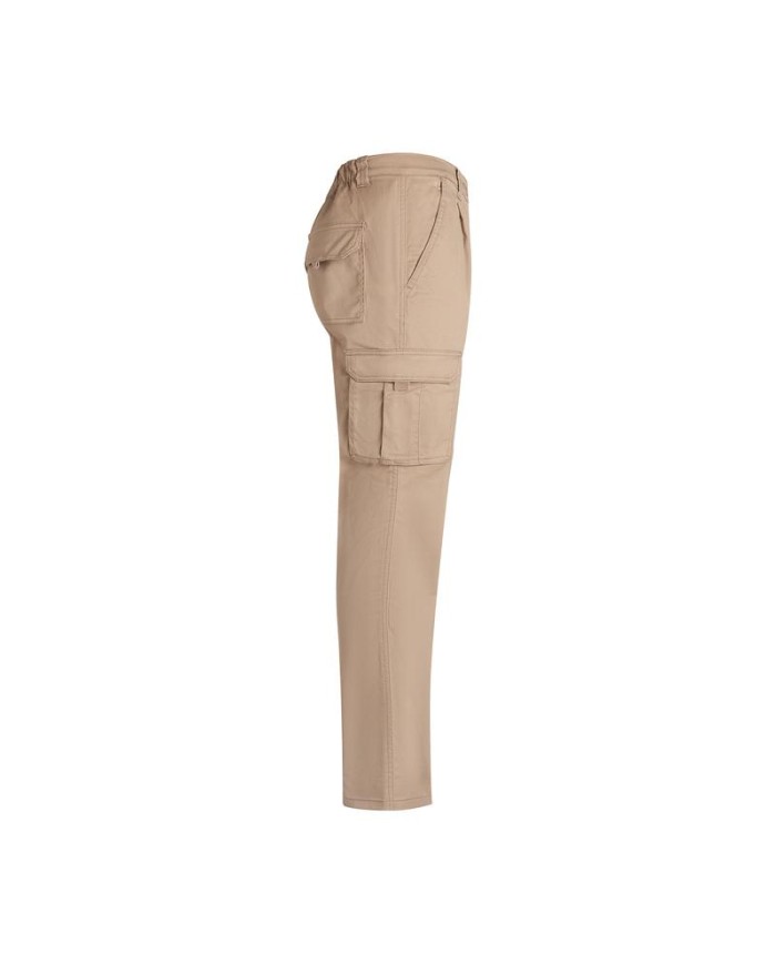 PANTALON POLIESTER/ALGODON ROLY MODELO DAILY STRETCH CAMEL TALLA-44 PA92055885