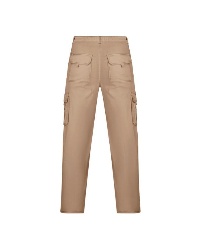 PANTALON POLIESTER/ALGODON ROLY MODELO DAILY STRETCH CAMEL TALLA-46 PA92055985