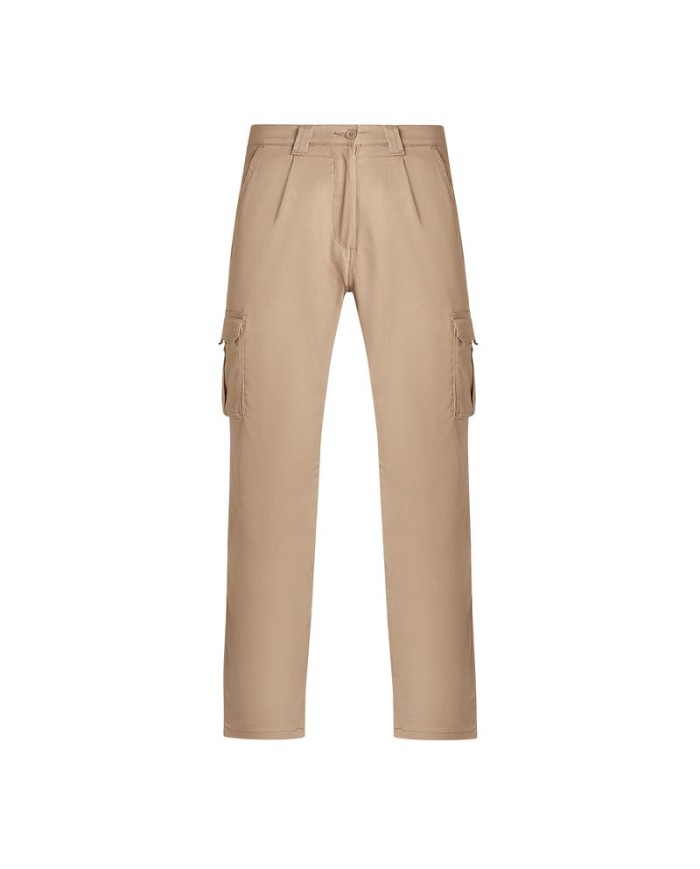 PANTALON POLIESTER/ALGODON ROLY MODELO DAILY STRETCH CAMEL TALLA-48 PA92056085