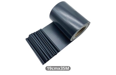 CINTA DE OCULTACION GSC GRIS ANTRACITA 19CMS. 450GRS. ROLLO 35MTS. 403040075