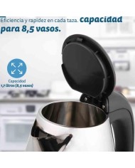 HERVIDOR AGUA INOX. GRUNKEL 1,6LT. 2000W. HV-16GX