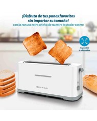 TOSTADORA GRUNKEL RANURA ANCHA 970W. TS-40EASYTOAST