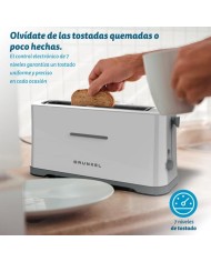 TOSTADORA GRUNKEL RANURA ANCHA 970W. TS-40EASYTOAST