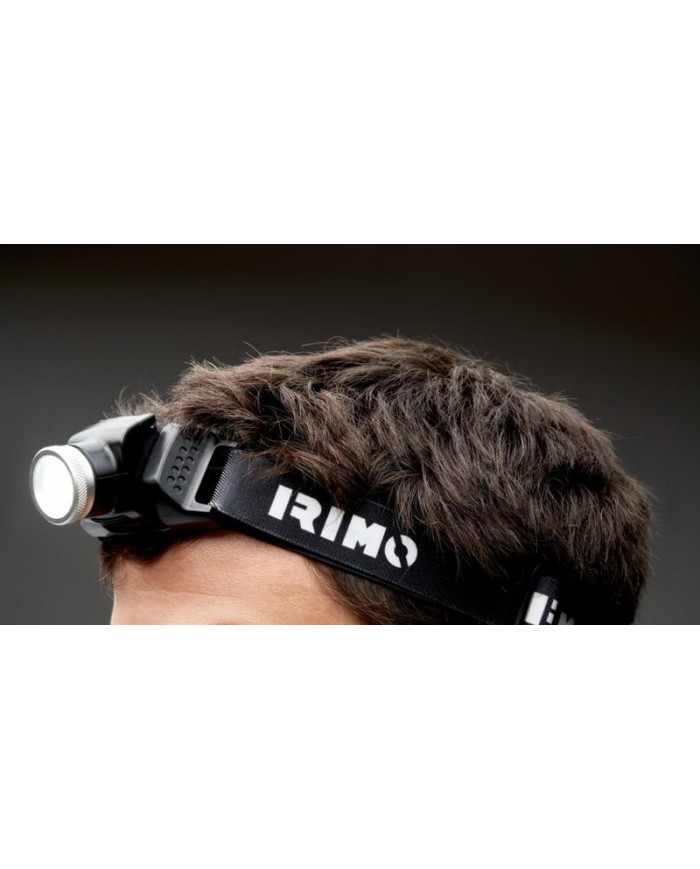 LINTERNA PARA CABEZA IRIMO RECARGABLE 3'7V. 2200mAh. 6000K 400LM. L-HEAD-1