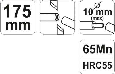 ALICATE PELACABLES YATO 175MM. YT-2268
