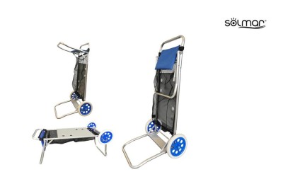 MESA PLEGABLE CARRITO PLAYA ALUMINIO 15310