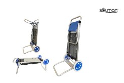 MESA PLEGABLE CARRITO PLAYA ALUMINIO 15310