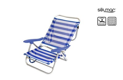 SILLA PLAYA PLEGABLE ALUMINIO VANESA 15300