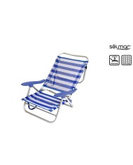 SILLA PLAYA PLEGABLE ALUMINIO VANESA 15300
