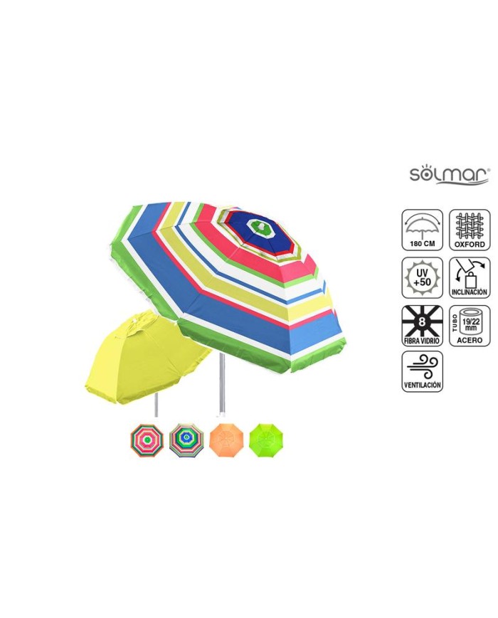 SOMBRILLA PLAYA MADEIRA 180CMS. 15945